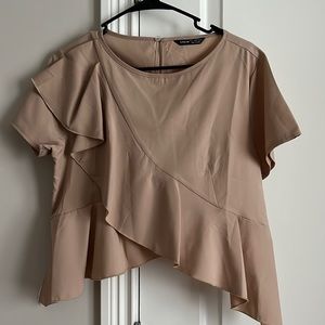 Tan Shein Top
